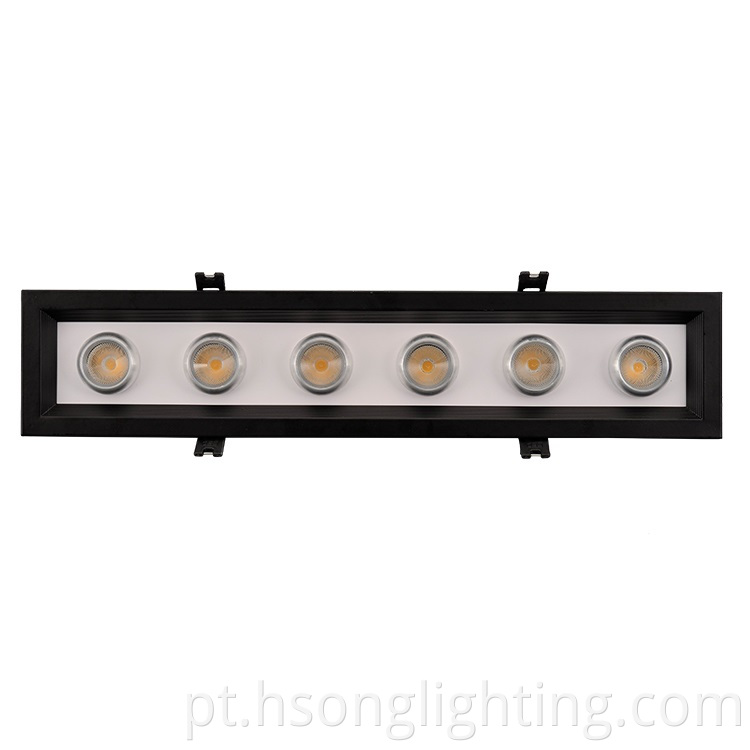 Iluminação linear de alumínio LED de alta qualidade Luz de teto LED Luz linear 28W